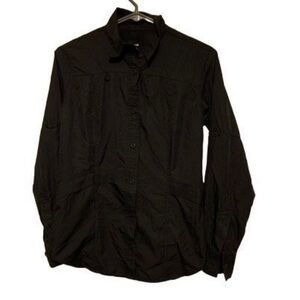 Reel Legends Size XS Black Long Sleeved Fishing Outdoor Shirt